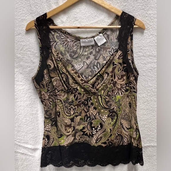 Worthington Women’s V Neck Sleeveless Tank Top Size XL - Picture 1 of 3